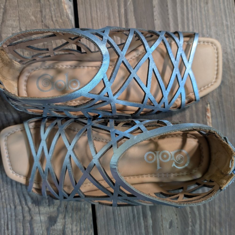 GOLO Silver Sandals 8 - Picture 9 of 9